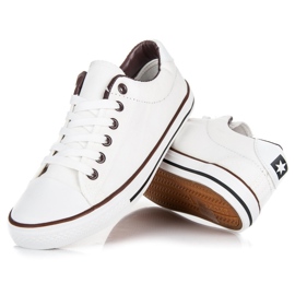 Seastar Zapatillas atadas blanco 2