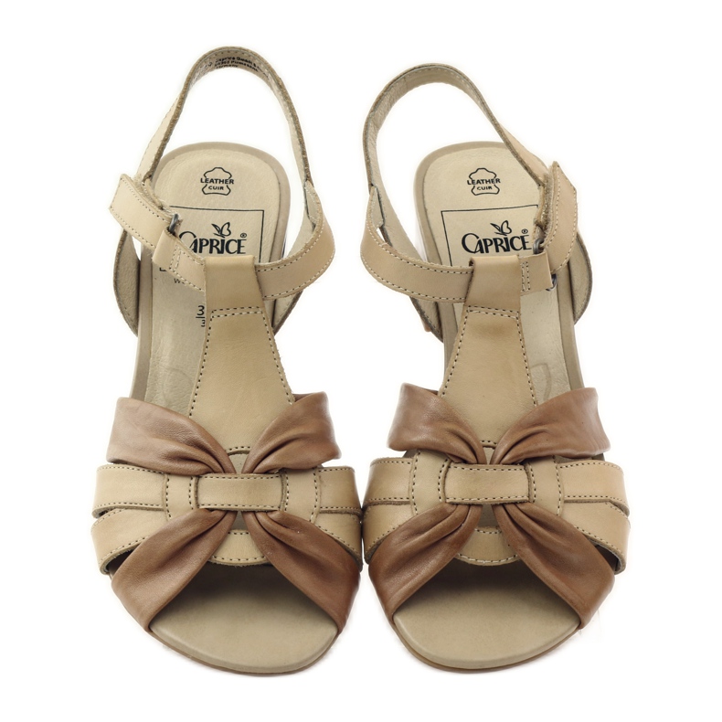 Caprice sandalias zapatos de mujer 28205 marrón 4