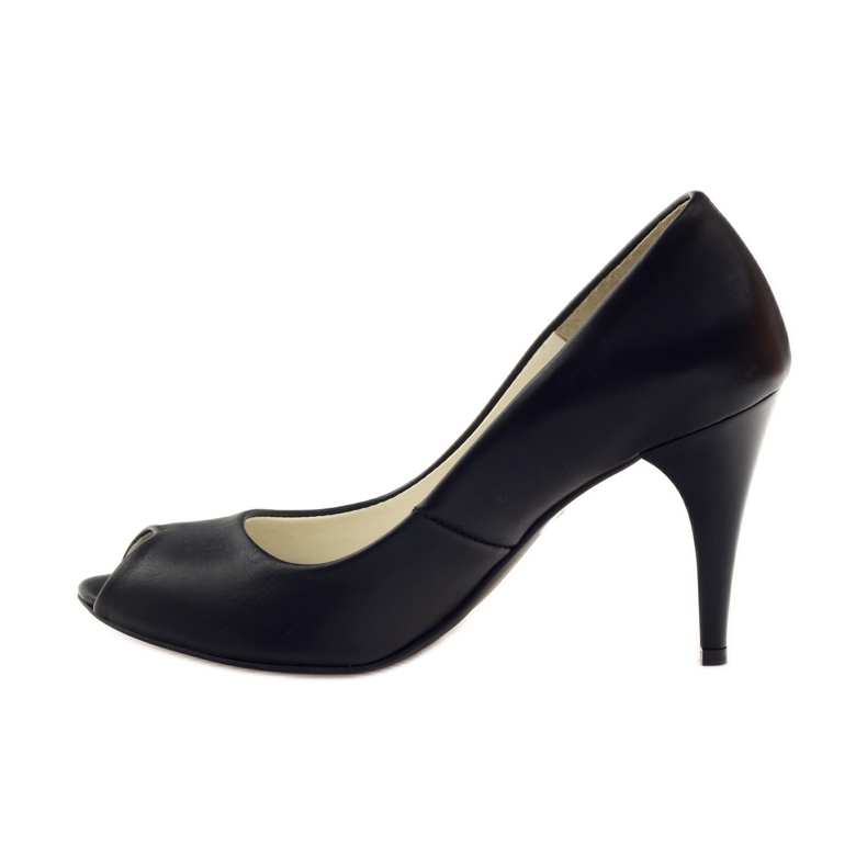 Zapatos de salón para mujer tacones altos Neścior 99 negro 2