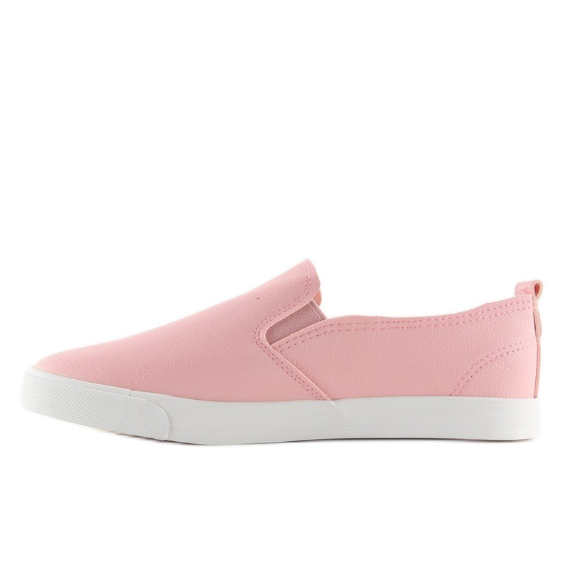Slipons con delicado bordado en rosa g1204a Pink rosado 1