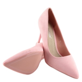 Zapatos tacón ante Candy Shop rosa LEI-90 Rosa rosado 4