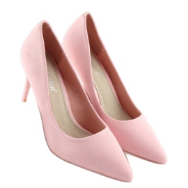 Zapatos tacón ante Candy Shop rosa LEI-90 Rosa rosado 5