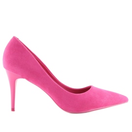 Zapatos tacón ante Candy Shop fucsia LEI-90 L. FUSHIA rosado 3