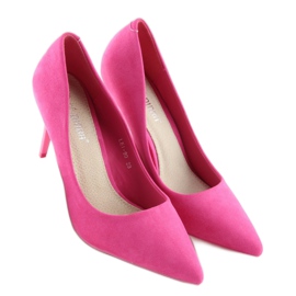 Zapatos tacón ante Candy Shop fucsia LEI-90 L. FUSHIA rosado 4