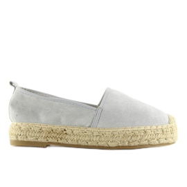 Alpargatas grises para mujer BB10P gris 4