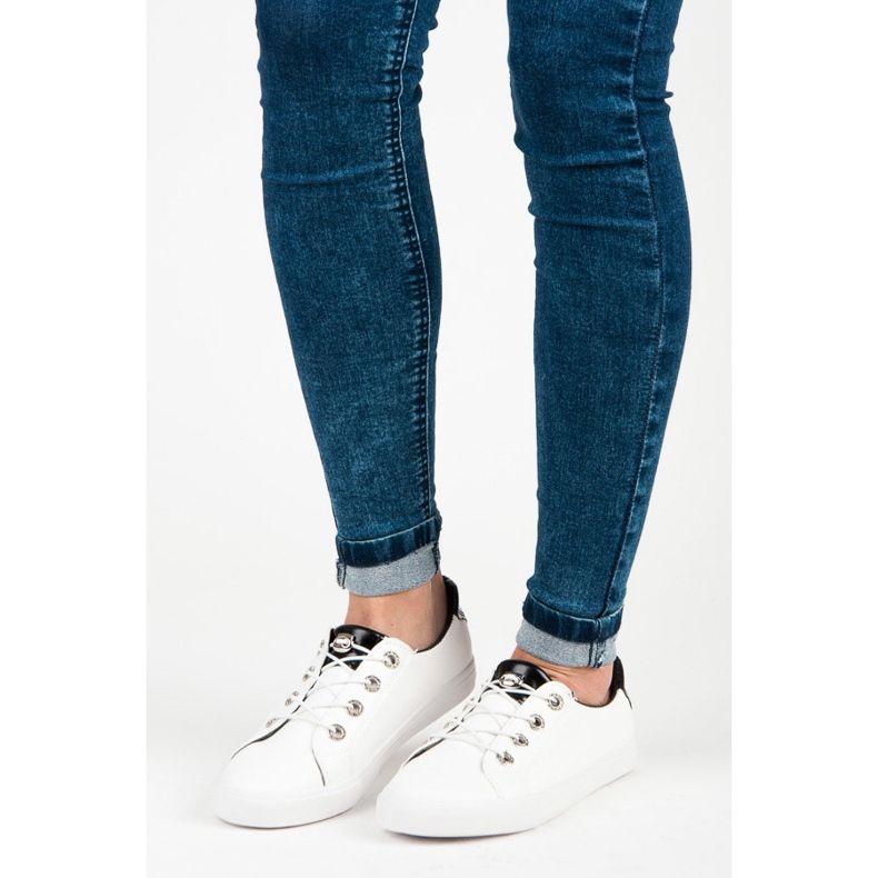 Zapatillas blancas KYLIE blanco 1