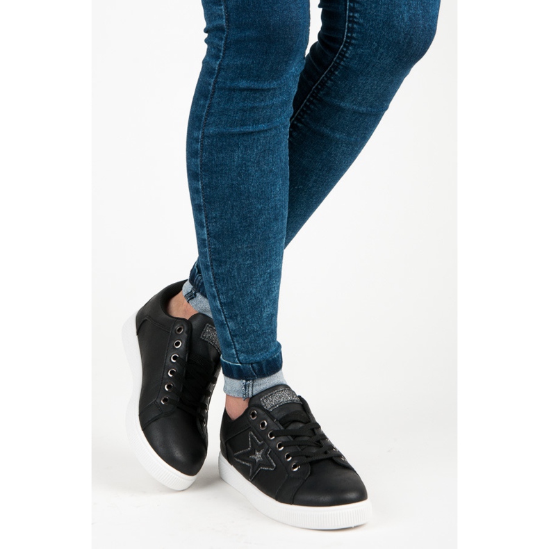 Zapatos deportivos para la primavera negro gris 2