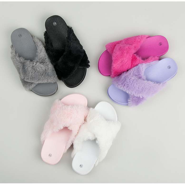 Zapatillas de piel con estilo gris 1