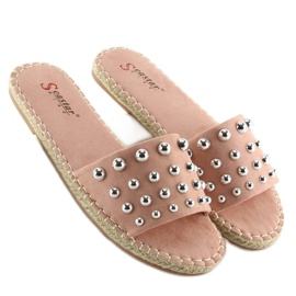 Alpargatas casacas mujer rosa LL-120P Rosa rosado 1