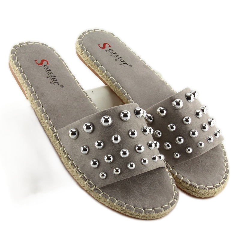 Gris Alpargatas de mujer grises LL-120P Gris 1 Gris Alpargatas de mujer grises LL-120P Gris 1