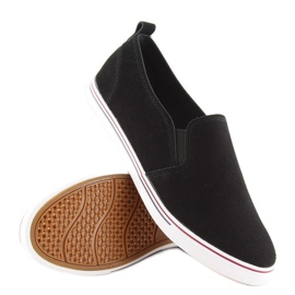 Negro XL07P Deportivas slipony negras 4