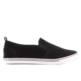 Negro XL07P Deportivas slipony negras 5