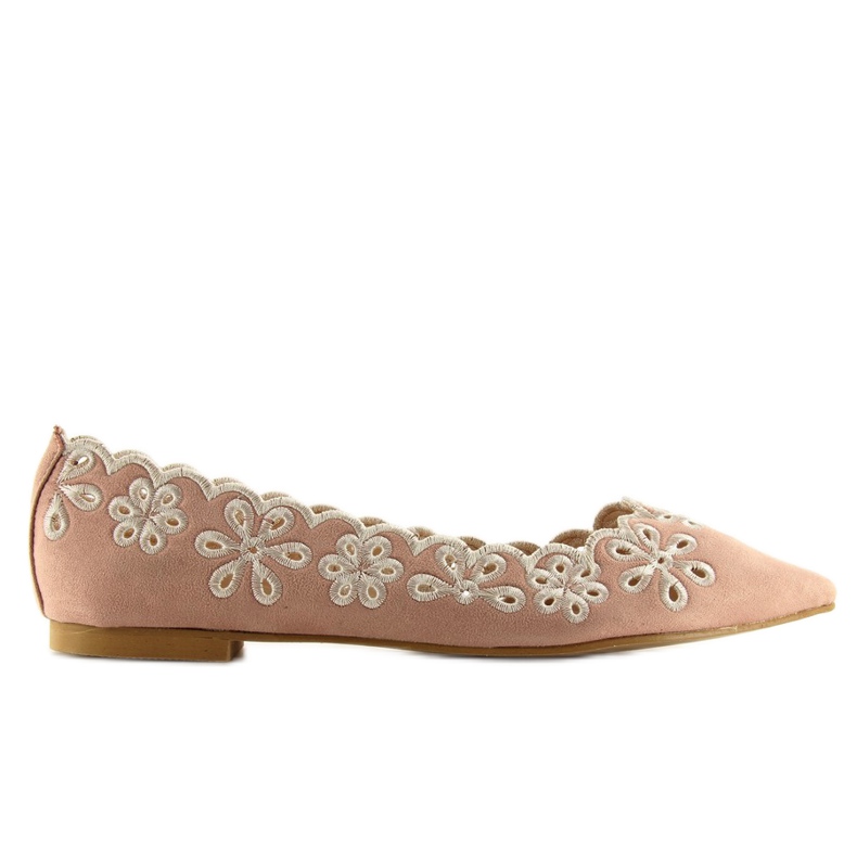 Bailarinas rosas caladas LT99P rosa rosado 1 Bailarinas rosas caladas LT99P rosa rosado 1