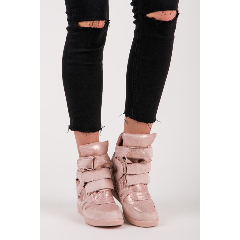 Vices zapatillas velcro vicios rosa 2