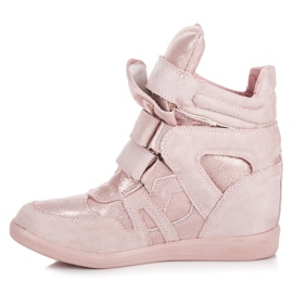 Vices zapatillas velcro vicios rosado 4