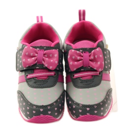 American Club Calzado deportivo con plantilla de piel americana rosado gris 4