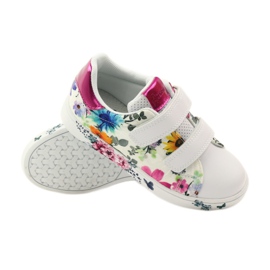 American Club Deportivas americanas con plantilla de piel multicolor blanco 3
