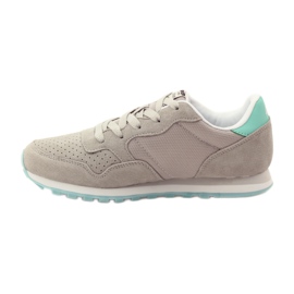 American Club Zapatos deportivos de cuero americano 6506 gris multicolor 2