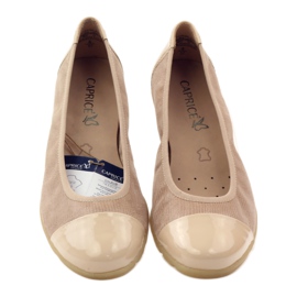 Bailarinas de mujer Caprice 22152 piel beige 4