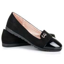 Vinceza Lordsy con puntera barnizada negro 3