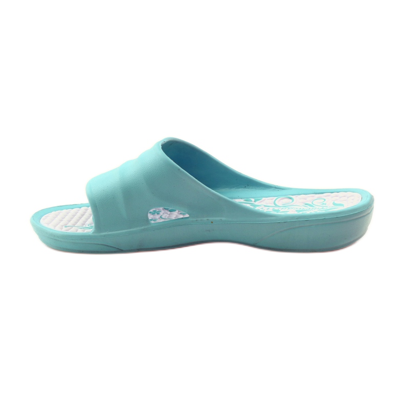 American Club Pantuflas de espuma menta americana para agua azul multicolor 2