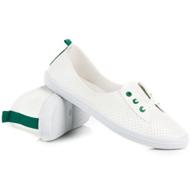 Kylie Zapatillas caladas blanco 3