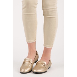 Vices Mocasines sin cordones dorados 2