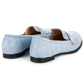 Seastar Mocasines ante azul 4