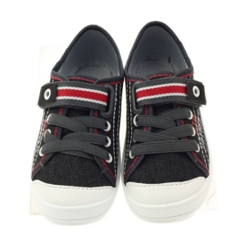 Befado zapatos para niños, zapatillas, zapatillas 251x091 rojo gris blanco 4
