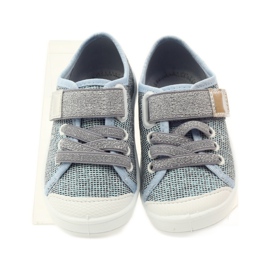 Befado zapatos para niños, zapatillas, zapatillas 251x097 gris azul blanco 4
