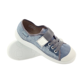 Befado 251y088 zapatillas deportivas gris azul blanco 3