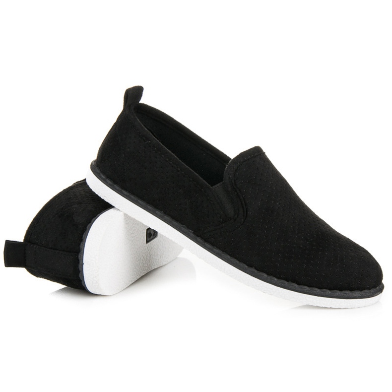Bestelle Slipons calados negro 1