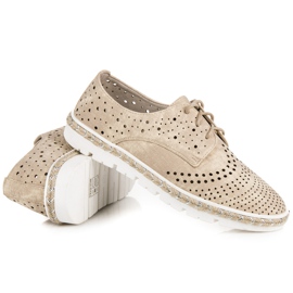Kylie Alpargatas Caladas beige 7