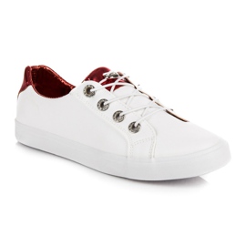 Zapatillas blancas KYLIE blanco multicolor 3