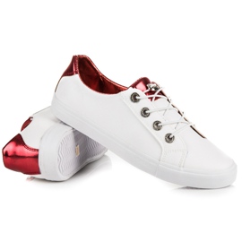 Zapatillas blancas KYLIE blanco multicolor 4