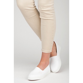 Mckeylor Slipons blancos con corazón 4