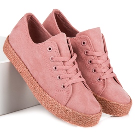 Kylie Alpargatas rosas rosado 4