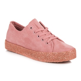 Kylie Alpargatas rosas rosado 5