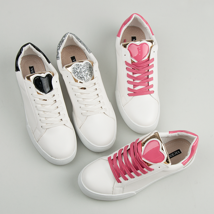 Vices Zapatillas blancas Sweet Heart blanco 1