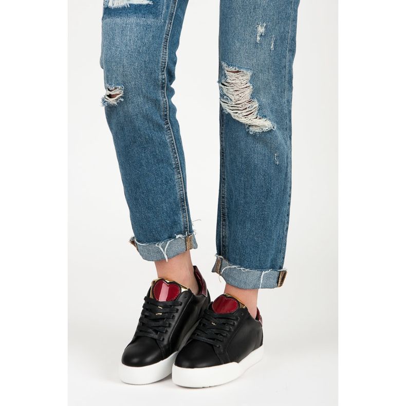 Vices Zapatillas negras Sweet Heart negro 1