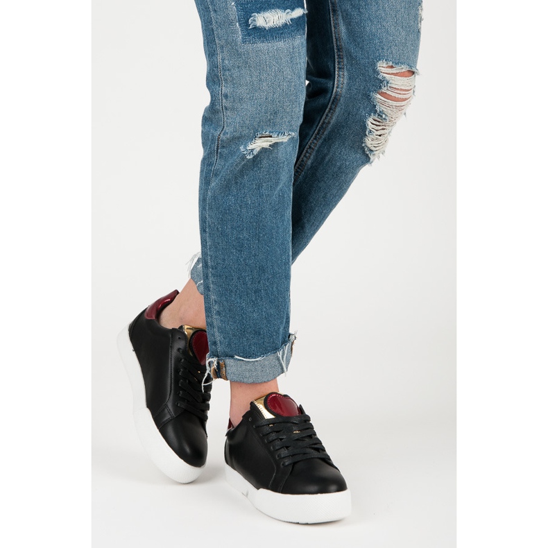 Vices Zapatillas negras Sweet Heart negro 2