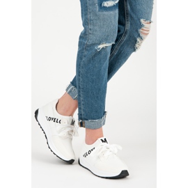 Seastar Amo los zapatos deportivos blanco negro 1 Seastar Amo los zapatos deportivos blanco negro 1