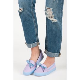 Seastar Zapatillas slip-on moradas azul violeta 2