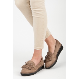 Seastar Mocasines con flecos marrón 7