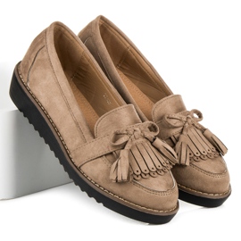 Seastar Mocasines con flecos marrón 6
