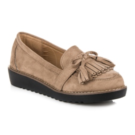Seastar Mocasines con flecos marrón 3