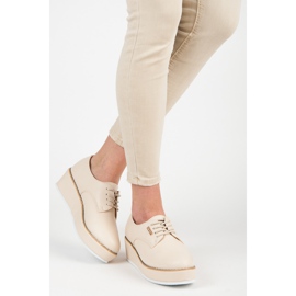 Vices Zapatos cuña atados vicios marrón 2 Vices Zapatos cuña atados vicios marrón 2