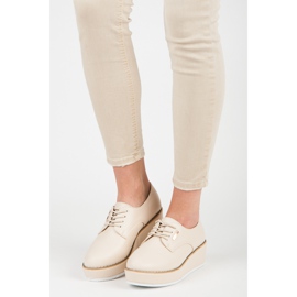 Vices Zapatos cuña atados vicios marrón 1 Vices Zapatos cuña atados vicios marrón 1