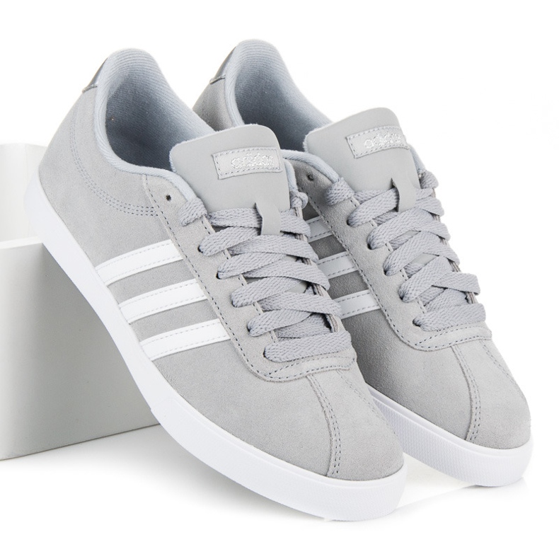 Tenis adidas gris 2