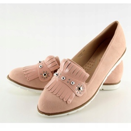 Pink DM30P Mocasines de mujer Pink rosado 5